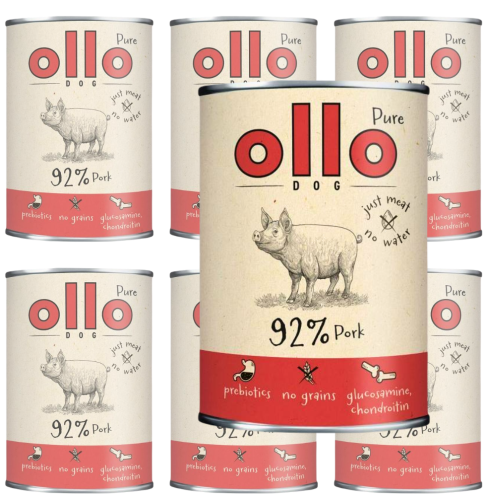 Ollo Pure Wieprzowina 6x850g