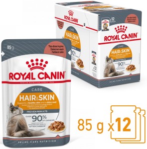 Royal Canin FCN Hair&Skin Care w sosie 12x85g
