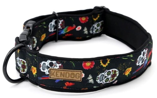 KENDOG Obroża Czaszki M 4cm