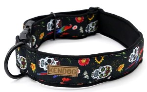 KENDOG Obroża Czaszki S 2cm 30-45cm