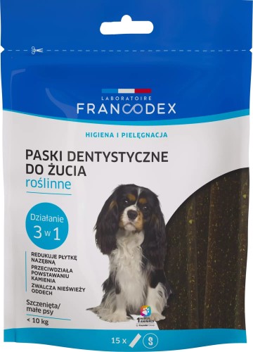 FRANCODEX Paski do gryzienia S 228g 15szt.