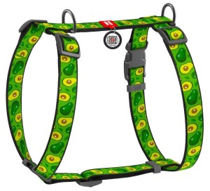 WAUDOG Szelki Nylon Guard z QR Awokado M 20mm 50-80cm