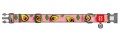 WAUDOG Obroża Nylon z QR Awokado Róż XXL 35mm 46-70cm