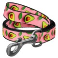 WAUDOG Smycz Nylon Awokado Róż L-XXL 25mm 200cm