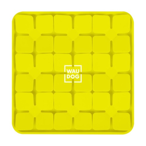 WAUDOG Silicone Mata do lizania 205x205x17mm Żółta