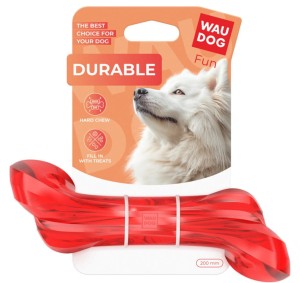 WAUDOG Zabawka Fun Durable Kość 200mm Czerwony