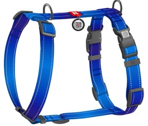 WAUDOG Szelki Mono z QR Niebieskie M 20mm 45-60cm