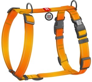WAUDOG Szelki Mono z QR Pomarańczowe L 25mm 60-85cm