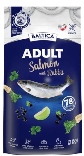 Baltica Salmon Rabbit Hypoallergenic XS/S 3kg