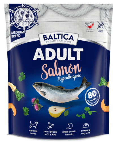 Baltica Salmon Hypoallergenic M/L 1kg