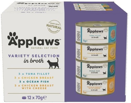 Applaws Cat Tin Adult Multipack Supreme 12x70g