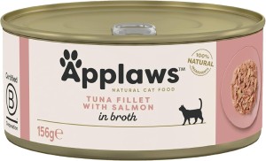 Applaws Cat Tin Adult Tuna Salmon in Broth 156g