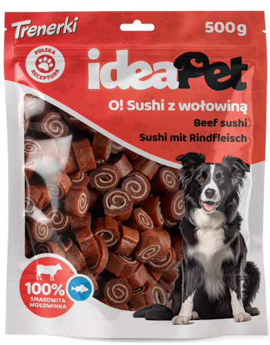 IdeaPet Sushi z wołowiną 500g