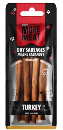 BUBA More Meat Kabanosy indyk 70g