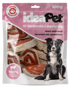 IdeaPet  Serduszka z jagnięciną 500g