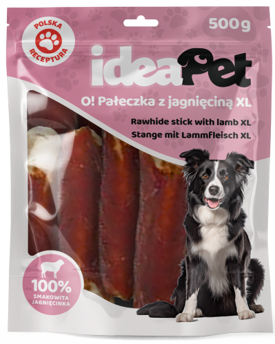 IdeaPet Pałeczka z jagnięciną XL 500g