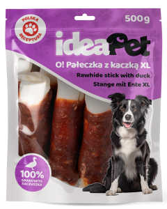 IdeaPet  Pałeczka z kaczką XL 500g