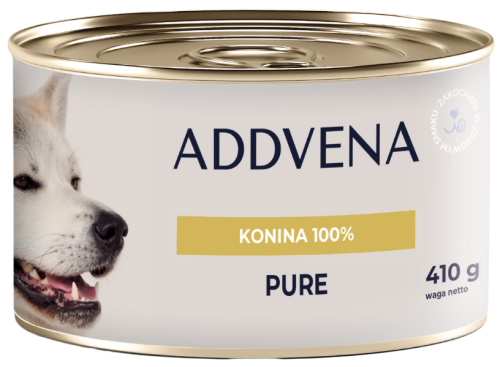 Addvena Moist PURE Konina 410g
