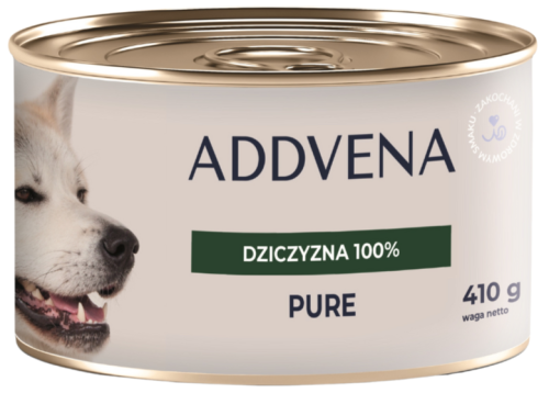 Addvena Moist PURE Dzik 410g