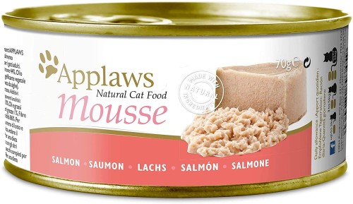 Applaws Cat Tin Mousse Adult Salmon 70g