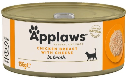 Applaws Cat Tin Adult Chicken Breast Cheese 156g