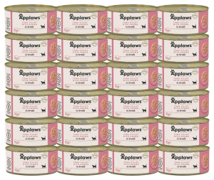 Applaws Cat Tin Adult Tuna Fillet Prawn 24x70g