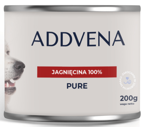 Addvena Moist PURE Jagnięcina 200g