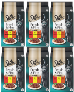 Sheba Mini Sos Wołowina Kurczak Jagnięcina 36x50g