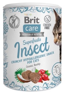 Brit Care Cat Snack Superfruits Insect 100g