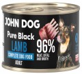 John Dog Pure Black Adult Jagnięcina 6x200g