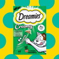 DREAMIES Creamy Przysmak dla kota Kocimięta 4x10g