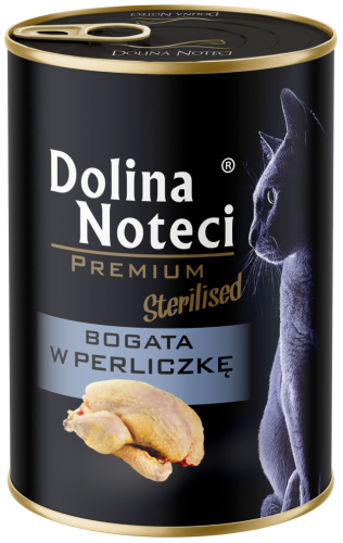 Dolina Noteci Kot Premium Sterilised Perliczka 400g