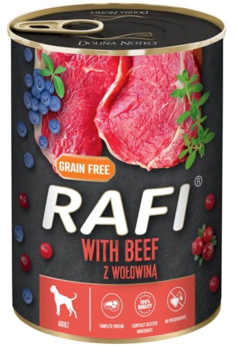 Rafi Dog Adult Wołowina 400g