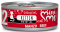 Disugual Kocięta Mini-Me Wołowina 85g