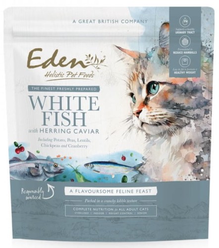Eden Kot Biała Ryba Kawior Śledź 1,5kg