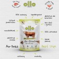Ollo Air Dried Beef Strips 80g