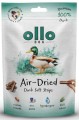 Ollo Air Dried Duck Strips 80g