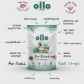 Ollo Air Dried Duck Strips 80g