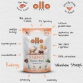 Ollo Air Dried Energy Venison Strips 80g