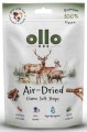 Ollo Air Dried Game Strips 80g