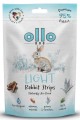 Ollo Air Dried Light Rabbit Strips 80g