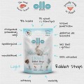 Ollo Air Dried Light Rabbit Strips 80g