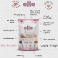 Ollo Air Dried Skin & Coat Lamb Strips 80g