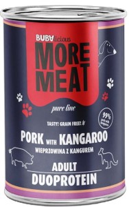 BUBA More Meat Duo Pure Wieprzowina Kangur 400g