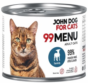 JohnDog ForCat 99 Menu Adult Jagnięcina 200g