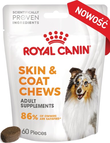 Royal Canin Skin & Coat Adult Dog Supplements 240g