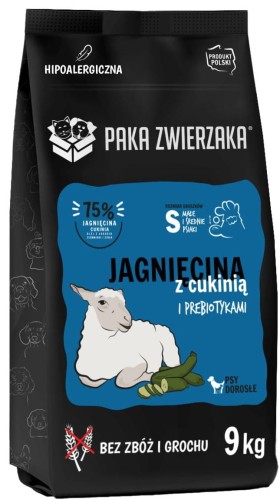 Paka Zwierzaka Sucha 7th Jagnięcina Cukinia 9kg