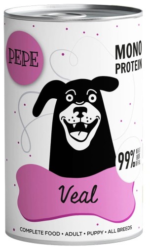 Paka Zwierzaka Mokra Pepe Veal 400g