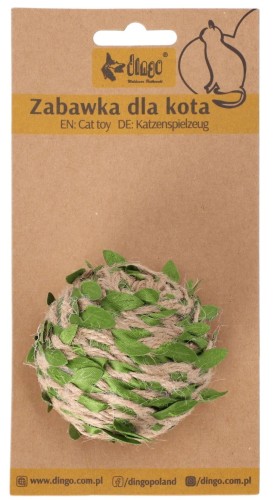 Dingo Zabawka dla kota Piłka Forest 6cm
