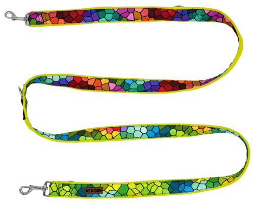 KENDOG Mozaika Smycz 200cm 2cm